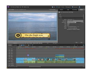 Adobe Premiere Elements 10 -export