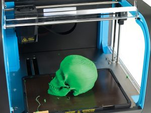 CEL Robox - 3D-printad skalle i ABS