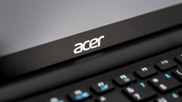 Acer Aspire Switch 10 E recension: Acer logotyp
