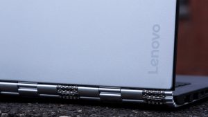 Lenovo Yoga 900 recension: Lenovos logotyp