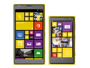 Nokia Lumia 1520 (vänster) vs Nokia Lumia 1020 (höger)