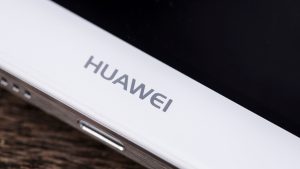 Huawei Mate 8 recension: Huawei logotyp