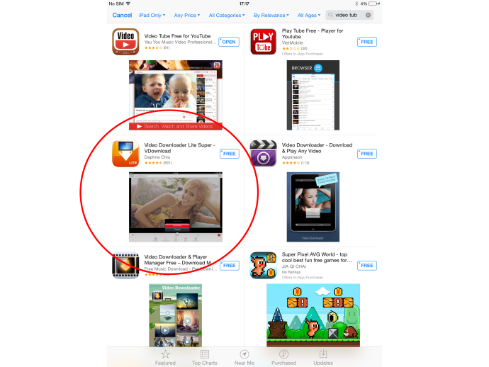 Hur man laddar ner YouTube-videor till en iPad eller iPhone 1