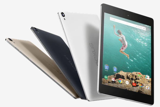 iPad Air 2 vs Nexus 9: programvara