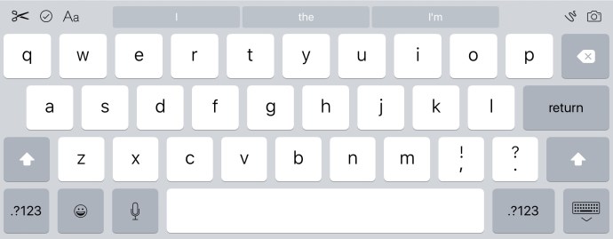 iOS 9 recension: Gemensamt tangentbord