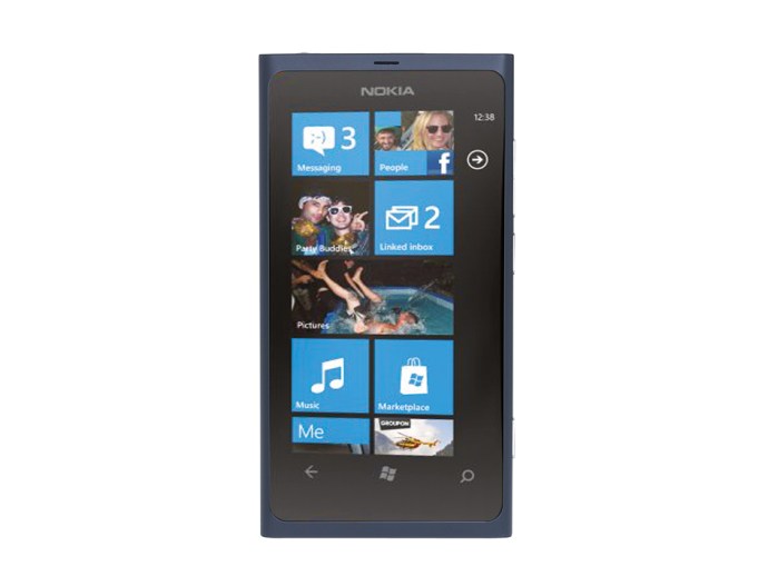 Nokia Lumia 800 - fram
