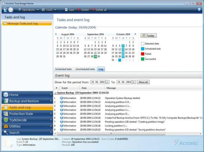 acronis true image 2009