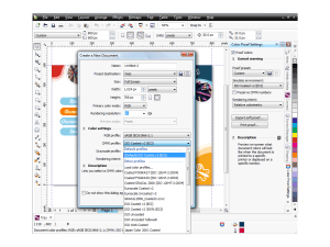 CorelDRAW Graphics Suite X5 färgprofiler
