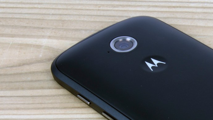 Motorola Moto E (2015) Recension - kamera nära