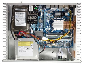 Tyst PC Streacom FC5-Z68 Fläktlös Media PC