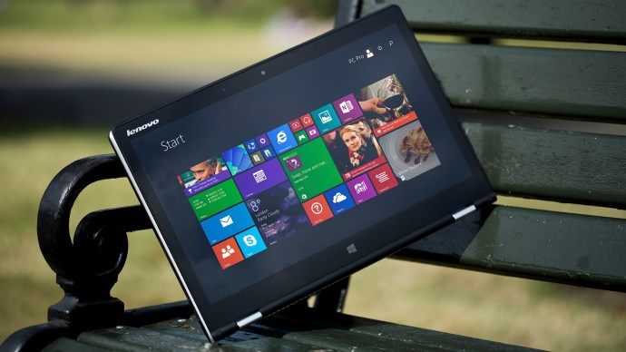 Lenovo Yoga 3 recension: I tablettläge