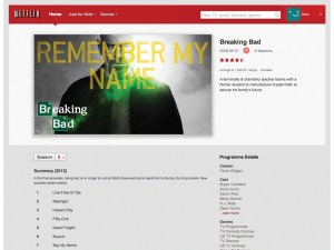 Breaking Bad på Netflix