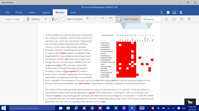 Word Preview för Windows 10