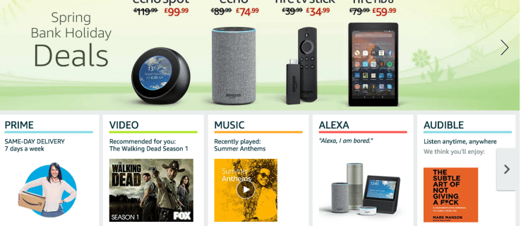 Amazon Spring Bank Holiday-erbjudanden: Amazon sänker priset på sina Echo, Fire TV Stick och Fire surfplattor