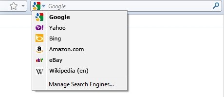 Bing gör Firefoxs söklista