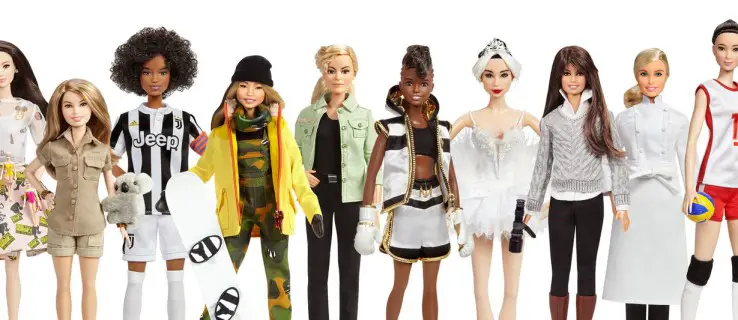 De 17 inspirerande kvinnorna får sina egna Barbie-dockor, från NASA:s Katherine Johnson till den brittiska boxaren Nicola Adams