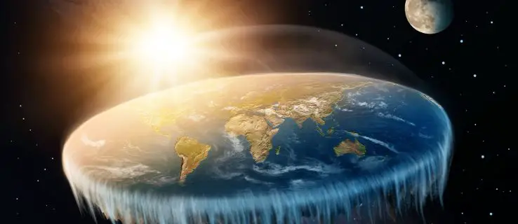 Flat-Earthers använder Pac-Man för att förklara varför vi inte faller utanför planetens utkant