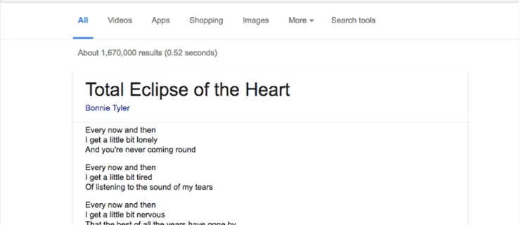 Googles nya textsökning gör hemgjord karaoke lite enklare