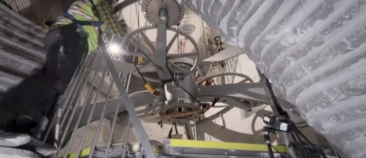 Jeff Bezos bygger en 10 000-årig klocka på 42 miljoner dollar i ett berg i Texas