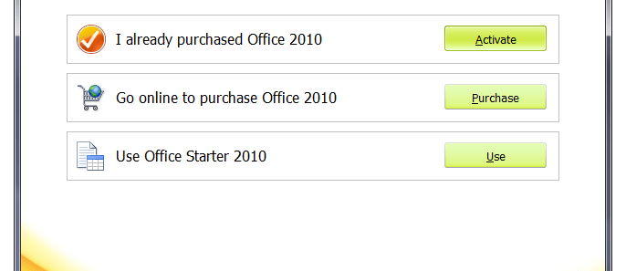 Microsoft Office Starter 2010 recension