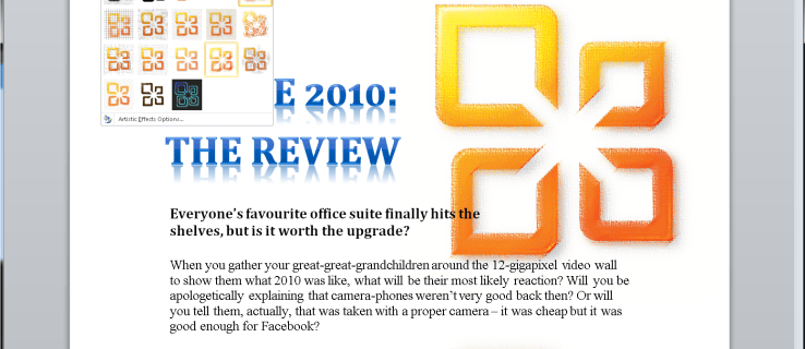 Microsoft Word 2010 recension