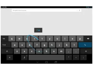 Nexus 10 – nytt tangentbord