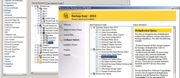 Symantec Backup Exec 2010 recension