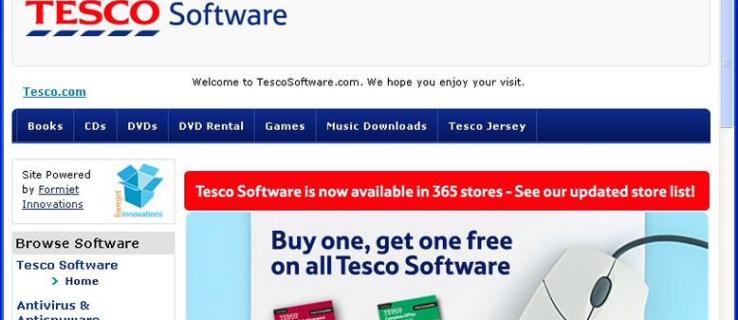 Tesco kommer att sälja mjukvara i fler butiker