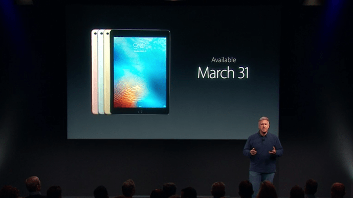 Apple iPad Pro 9.7 släpps den 31 mars