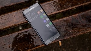 Samsung Galaxy S7 Edge - genvägar till kantskärmen