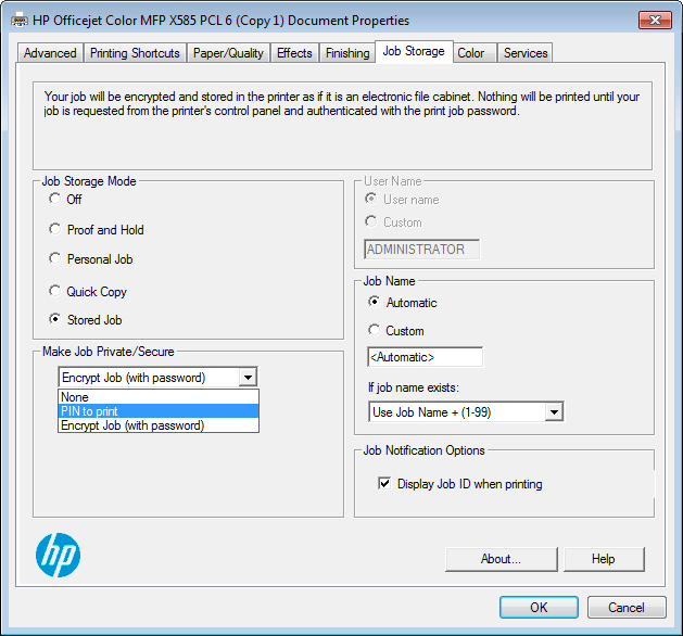 HP Officejet Enterprise Color X585dn