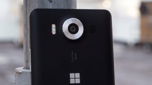 Microsoft Lumia 950 recension: Kameralins