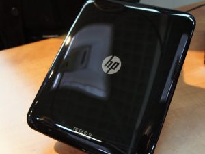 HP TouchPad - bakifrån