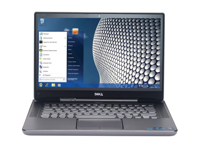 Dell XPS 14z - frontbild