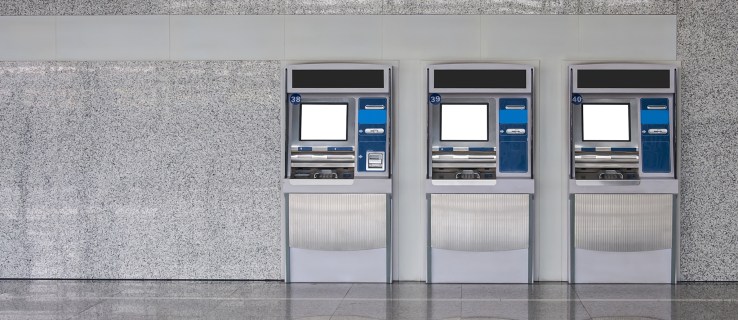 Bankomater över hela Storbritannien stänger och kontaktlösa betalningar är skyldiga