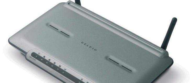 Belkin ADSL-modem med höghastighetsläge Wireless-G Router recension