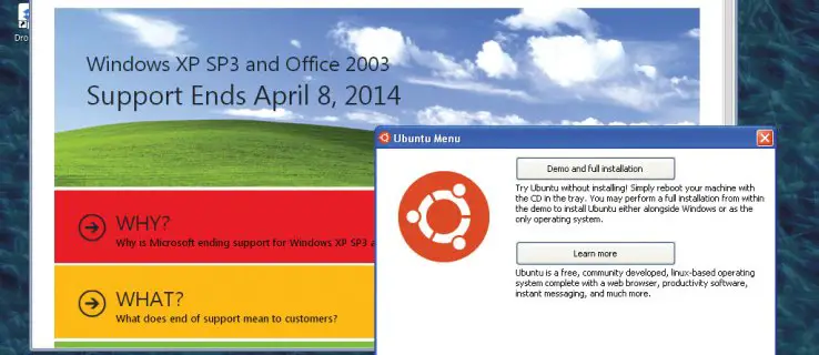 Hur man uppgraderar från Windows XP till Ubuntu: det billigaste sättet att uppgradera från XP